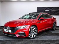 Used VW Arteon R-line 150 HP (110 kW) 2018 Red Hatchback