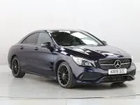 Usado Mercedes CLA220 AMG line 170 HP (125 kW) 2019 Azul Sedan