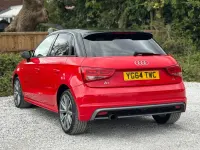 Used Audi A1 Sportback S-Line 105 HP (77 kW) 2014 Red Hatchback