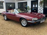 Used Jaguar XJS 217 HP (159 kW) 1989 Red Cabriolet