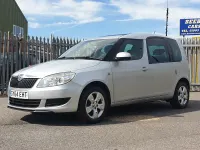Used Skoda Roomster SE 86 HP (63 kW) 2014 Silver MPV