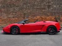 Used Lamborghini Gallardo 570 HP (419 kW) 2013 Red Cabriolet