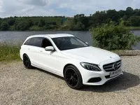 Used Mercedes C200 136 HP (100 kW) 2016 White Estate