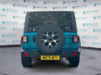Used Jeep Wrangler Rubicon 272 HP (200 kW) 2021 Turquoise SUV