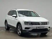 Usado VW Tiguan Allspace Match 150 HP (110 kW) 2021 Branco SUV