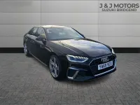 Used Audi A4 S-Line 150 HP (110 kW) 2020 Black Sedan