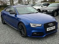 Used Audi A5 Black Edition 190 HP (139 kW) 2015 Blue Coupe
