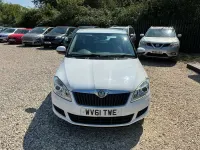Used Skoda Fabia SE 86 HP (63 kW) 2012 White Hatchback