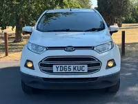 Used Ford Ecosport Zetec 112 HP (82 kW) 2015 White SUV
