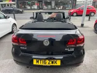 Used VW Golf Cabriolet SE 2016 Black Cabriolet