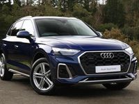 Used Audi Q5 S-Line 261 HP (191 kW) 2023 Blue SUV