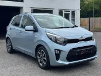 Used Kia Picanto 66 HP (48 kW) 2019 Blue Hatchback
