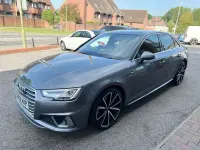 Used Audi A4 S-Line 190 HP (139 kW) 2019 Grey Sedan