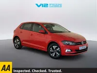 Used VW Polo Match 95 HP (69 kW) 2021 Red Hatchback