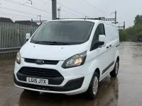 Used Ford Transit Custom 100 HP (73 kW) 2015 White Van