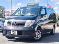 Used Nissan Elgrand 2008 Black MPV