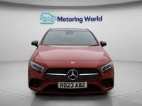 Used Mercedes A180 AMG line 136 HP (100 kW) 2022 Red Hatchback