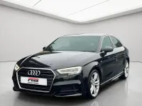 Used Audi A3 S-Line 116 HP (85 kW) 2019 Black Sedan