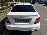 Used Mercedes C220 Sport Edition 2014 White Coupe