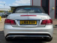 Used Mercedes E350 AMG 252 HP (185 kW) 2014 Silver Cabriolet