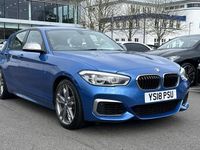 Used BMW M140 M Sport 335 HP (246 kW) 2018 Blue Hatchback