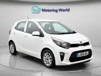 Used Kia Picanto 84 HP (61 kW) 2019 White Hatchback