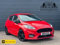 Used Ford Fiesta ST-Line 100 HP (73 kW) 2018 Red Hatchback