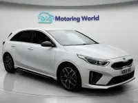 Used Kia Ceed GT-Line 158 HP (116 kW) 2021 White Hatchback