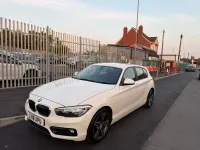 Used BMW 116 Sport Line 2018 White Hatchback