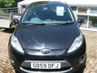 Used Ford Fiesta Zetec 2010 Black Hatchback