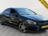 Used Mercedes CLA180 AMG 122 HP (89 kW) 2015 Black Coupe