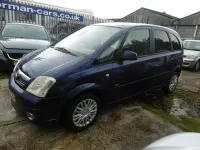 Used Vauxhall Meriva Design Edition 2007 Blue MPV
