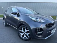 Used Kia Sportage GT-Line 177 HP (130 kW) 2016 Silver SUV