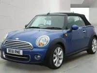 Used Mini Cooper Cabriolet 122 HP (89 kW) 2011 Blue Cabriolet
