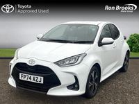 Used Toyota Yaris Hybrid Design 2024 White Hatchback