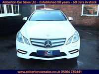 Used Mercedes E250 2012 White Cabriolet