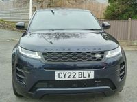 Used Land Rover Range Rover evoque SE Dynamic 2022 Blue SUV