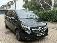 Used Mercedes V220 163 HP (119 kW) 2016 Black MPV