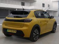 Used Peugeot e-208 GTi 100 kW (136 HP) 2023 Yellow Hatchback