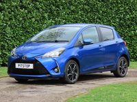 Used Toyota Yaris Design 111 HP (81 kW) 2018 Blue Hatchback
