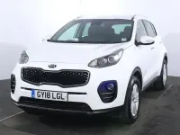 Used Kia Sportage 132 HP (97 kW) 2018 White SUV