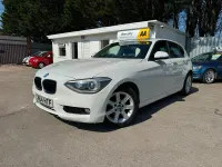 Used BMW 116 Sport Line 2015 White Hatchback