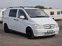 Begagnad Mercedes Vito 2011 Vit Van
