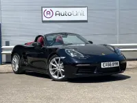 Used Porsche 718 Boxster 300 HP (220 kW) 2016 Black Cabriolet