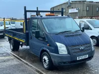 Used Ford Transit 125 HP (91 kW) 2013 Blue Cabriolet