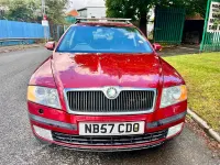 Used Skoda Octavia Elegance 140 HP (102 kW) 2007 Red Estate