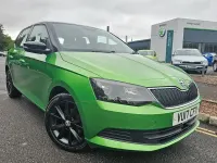 Used Skoda Fabia Colour Edition 88 HP (64 kW) 2017 Green Hatchback