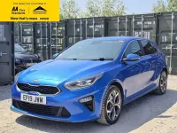 Used Kia Ceed 138 HP (101 kW) 2019 Blue Hatchback
