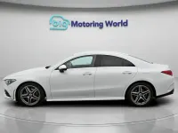 Used Mercedes CLA200 AMG line 163 HP (119 kW) 2022 White Coupe