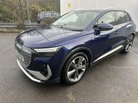 Used Audi Q4 e-tron S-Line 150 kW (204 HP) 2021 Blue SUV